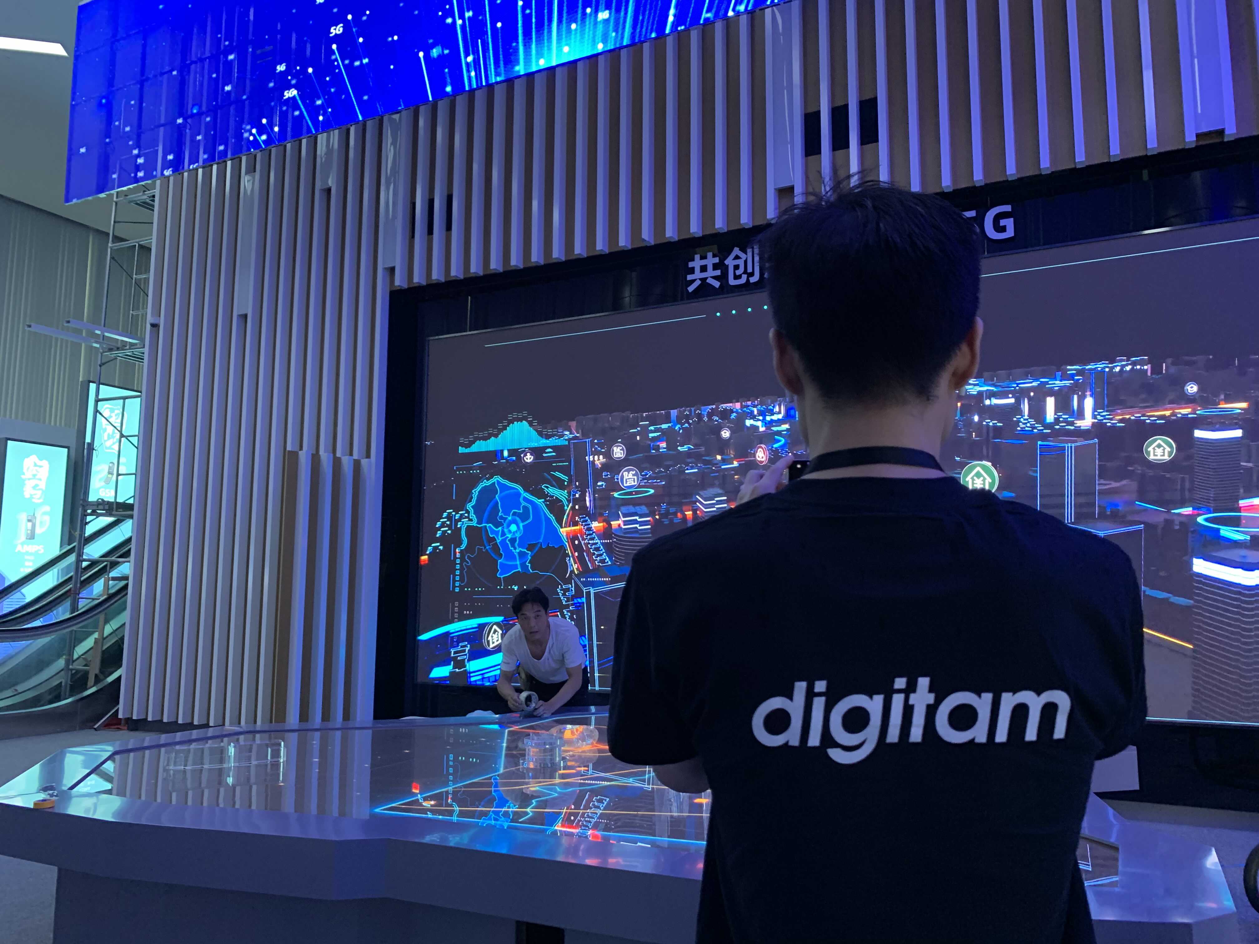 上海华为5G展厅  数字展厅  j9九游会-真人游戏第一品牌文化